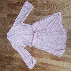 (S-M) Linea Donatella Uber Soft Night Robe Cool Design Pastel Sleepwear
